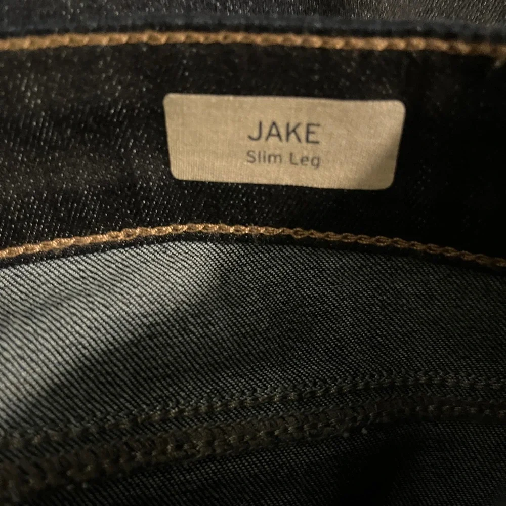 Mavi Jeans Jake Slim Leg Mens Dark Indigo Wash Denim Jeans 32x31